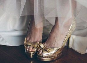 趾尖性感 最撩人的蝴蝶结婚鞋