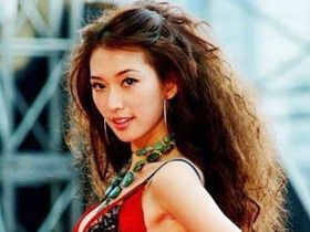 林志玲早年爆炸头 亚洲女星烫发需谨慎