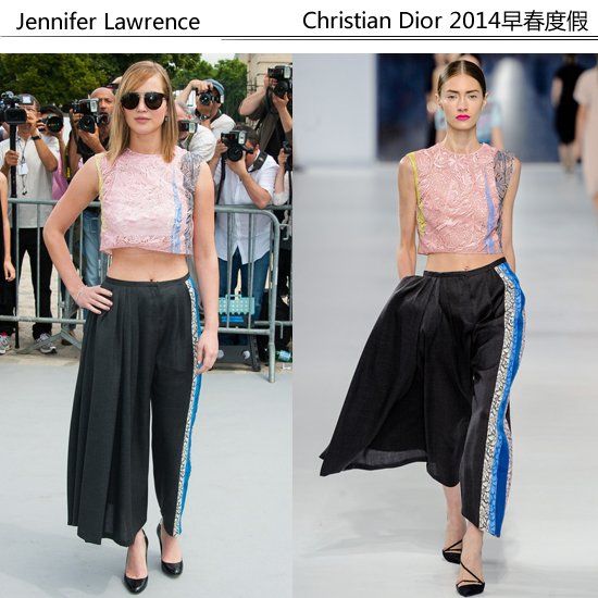 Jennifer Lawrence Christian Dior 2014紺ȼϵ